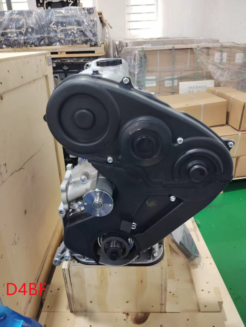 Brand New Car Engine D4bf Long Block 2.5L Sohc L4 Bare Engine for Hyundai Galloper Grace Starex