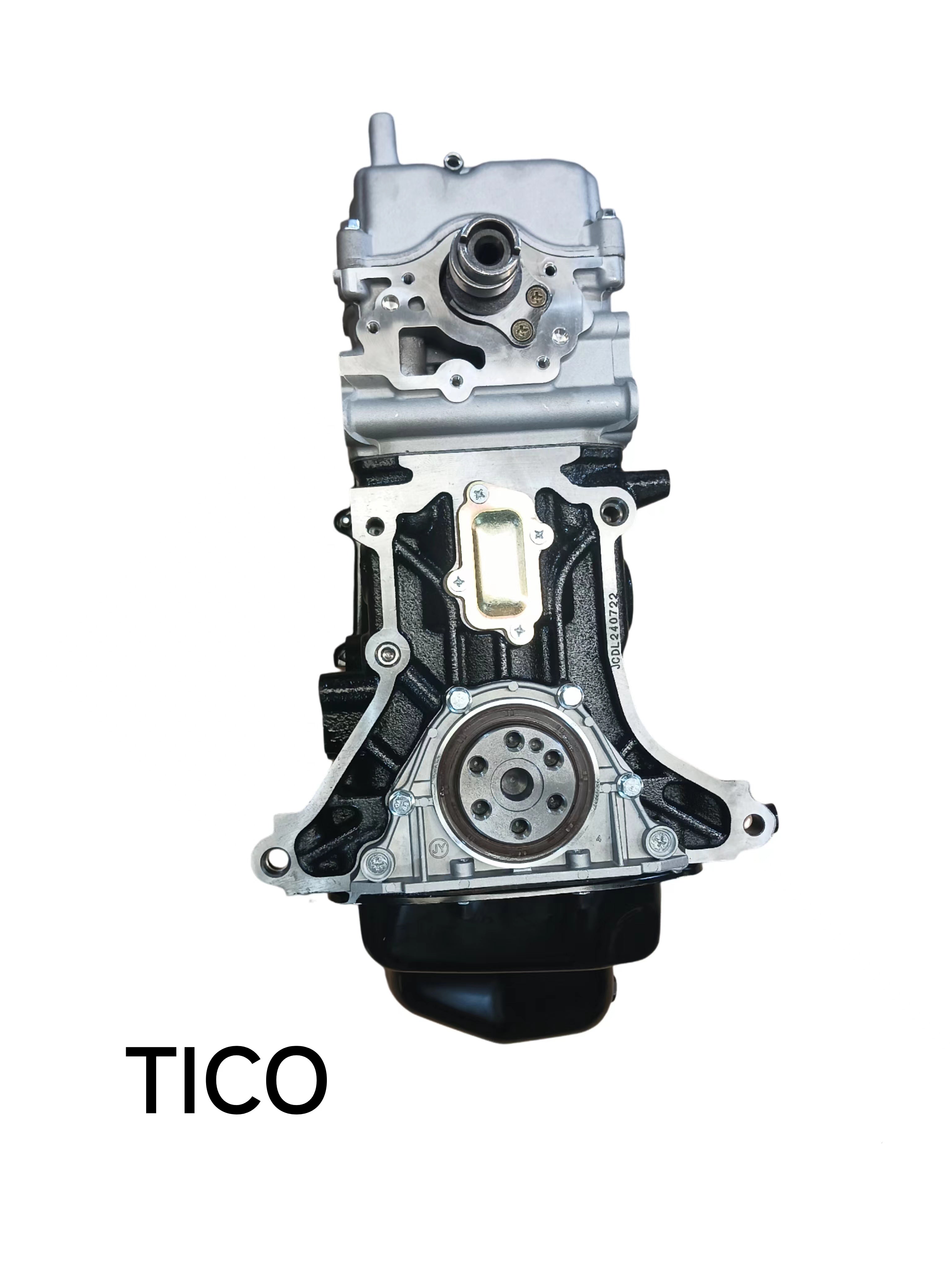 Daewoo Tico F8B F8C Car Engine with New 0.8L 3-Cylinder Long Cylinder Block Petrol Fuel Type F8C Tico Engine